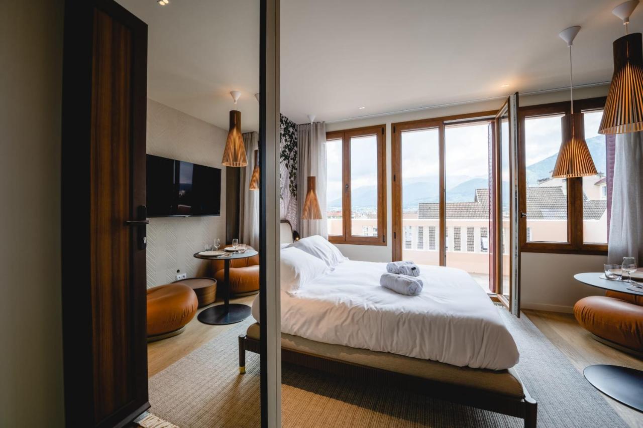 Le Nid Du Favre I - Charming Studio With Stunning Lake View Annecy Exterior photo